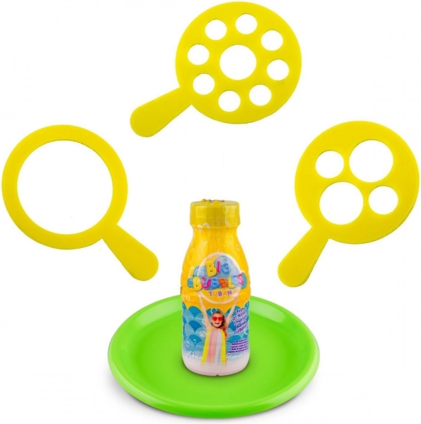 Trzy obręcze do różnych rozmiarów baniek