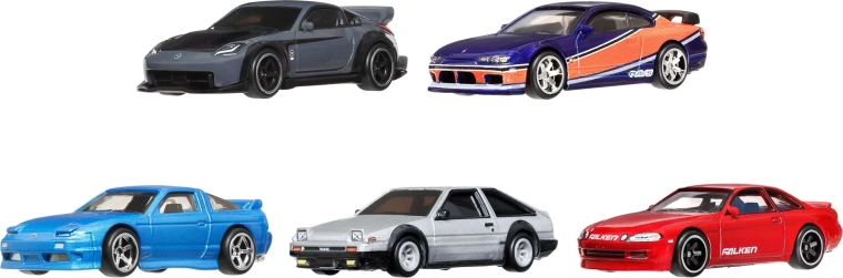 Pięć legendarnych filmowych aut w jednym opakowaniu