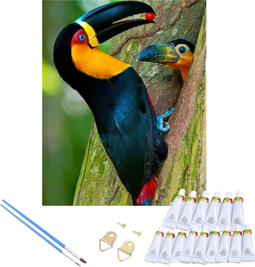 Komplet z naciągniętym płótnem