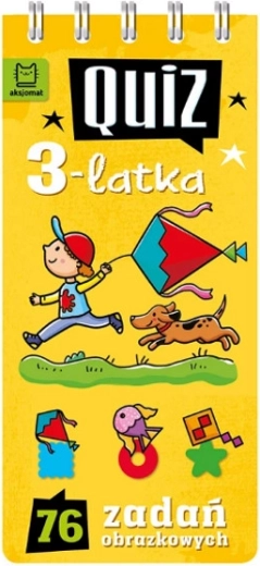 Quiz dla trzylatków – 76 obrazkowych zadań