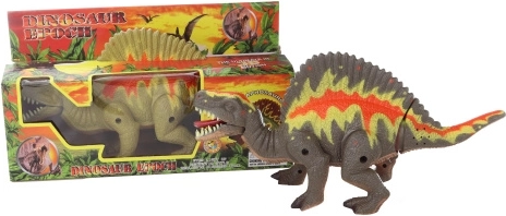 Chodzący dinozaur ze światłami i dźwiękami, 33 cm