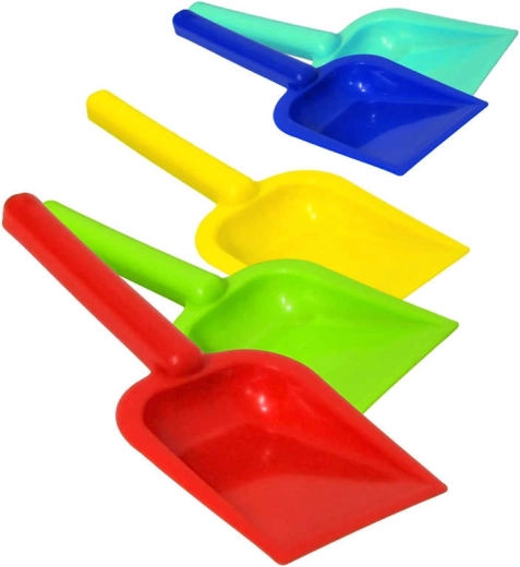 Dziecięca łopatka do piasku 19 cm plastikowa (5 kolorów) - 1 sztuka