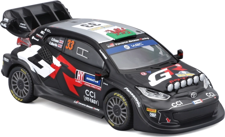 Wierna replika auta WRC #33 – Elfyn Evans