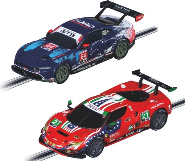 Dwa licencjonowane samochody GT3