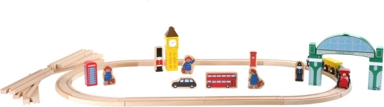 drewniana kolejka Paddington – stacja londyńska, 43 elementy