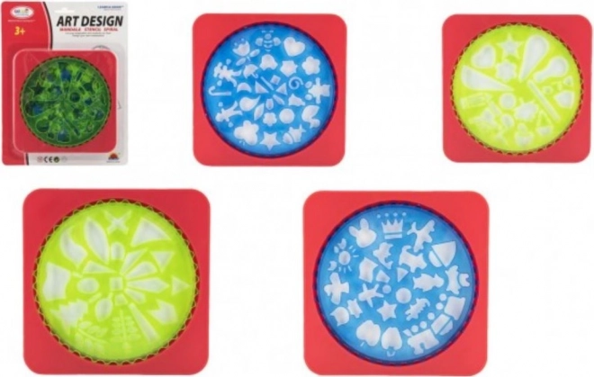 Szablony do rysowania mandali i spirali