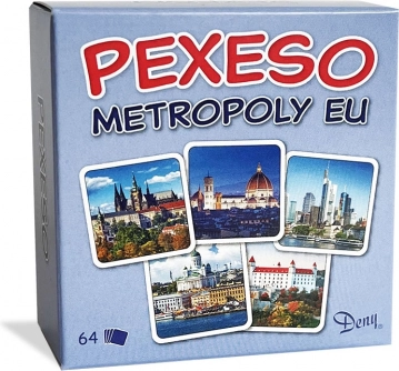 Pexeso Stolic Głównych Unii Europejskiej