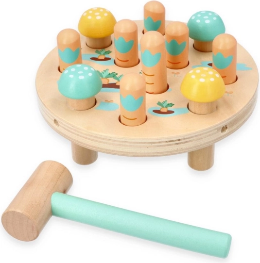 Drewniany młotek - Pole Marchewkowe