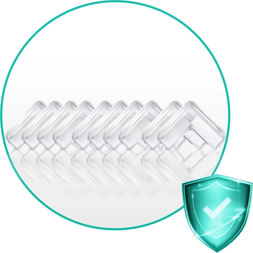 Przezroczysty materiał z ochroną UV