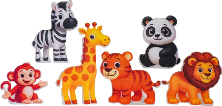 Zoo pełne wesołych zwierząt