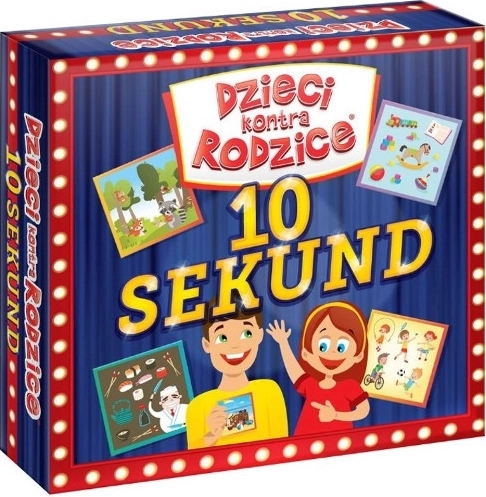 Dzieci kontra rodzice: 10 sekund – rodzinna gra spostrzegawczości