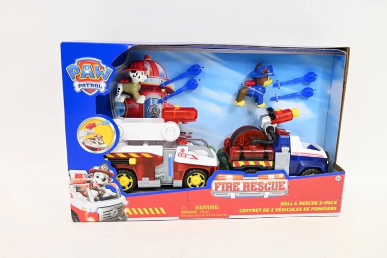 Spin Master Paw Patrol Fire Rescue zestaw pojazdów 2 szt.