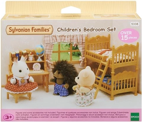 Sylvanian Families pokój dziecięcy z łóżkiem piętrowym