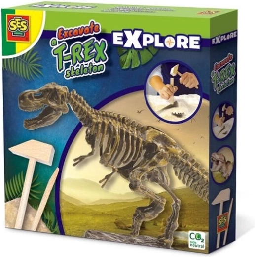 SES Explore wykopaliska dinozaura
