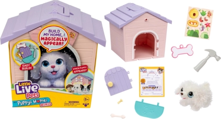 Little Live Pets My Puppy’s Home Minis – szczeniaczek z domkiem