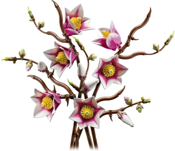 Realistyczne kwiaty w dwóch odcieniach