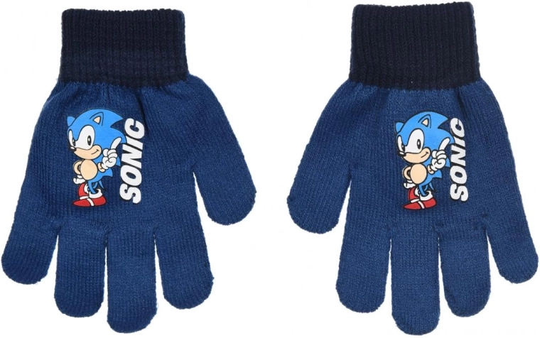 Dziecięce zimowe rękawiczki Sonic - 1 sztuka