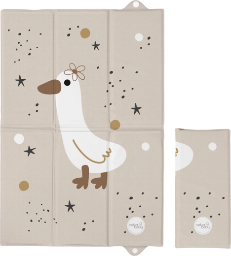 Ceba Baby podróżna mata do przewijania basic star duck 60 × 40 cm