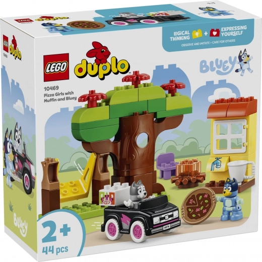 Zestaw LEGO DUPLO Bluey Pizzeria z Muffinką i Bluey