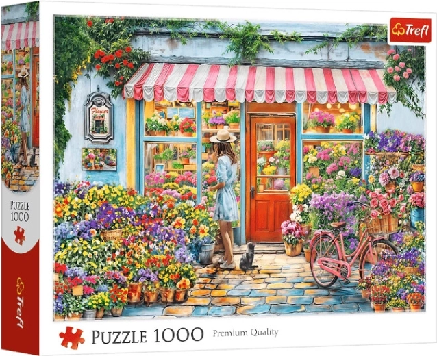 Puzzle Trefl 1000 elementów Kwiaciarnia