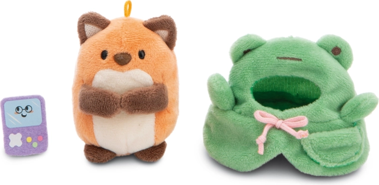 Żabi kostium z kieszenią dla dodatkowej zabawy