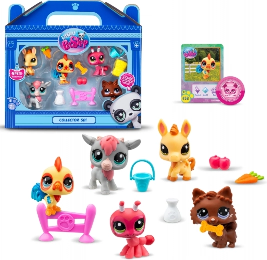 Littlest Pet Shop farma – zestaw z 5 figurkami