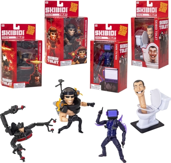 Skibidi Toilet deluxe figurka seria 2 (losowy wybór)