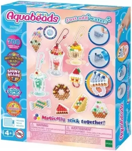 Aquabeads słodkie smakołyki – kreatywny zestaw koralików wodnych