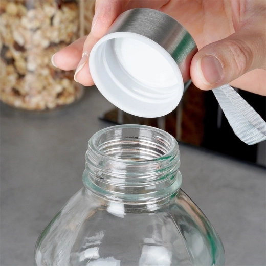 Niezawodnie uszczelniająca metalowa zakrętka