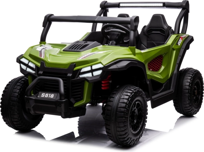 Komfort i trakcja dzięki kołom EVA i amortyzatorom