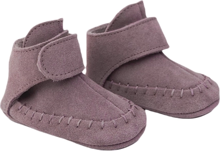 Skórzane buciki Lodger walker mocassin mauve (15–18 miesięcy)