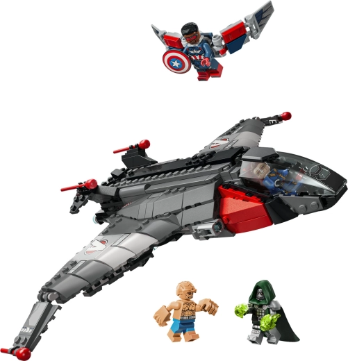 Akcyjny Quinjet z otwieranym wnętrzem