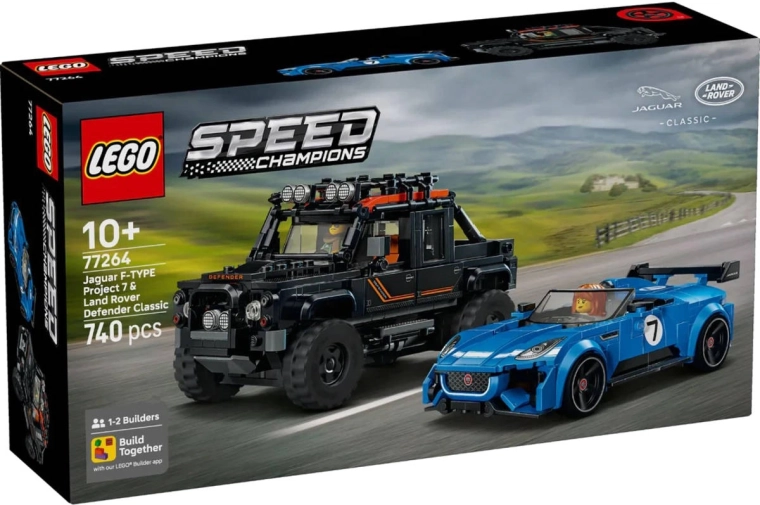LEGO Speed Champions Jaguar Project 7 i Land Rover Defender