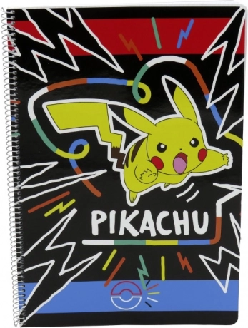 Pokémon zeszyt A4 w spiralę – edycja Colourful