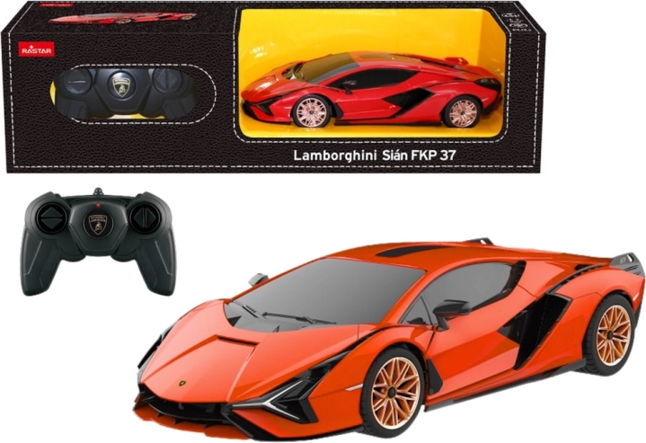 Samochód zdalnie sterowany RASTAR LAMBORGHINI Sián, pomarańczowy