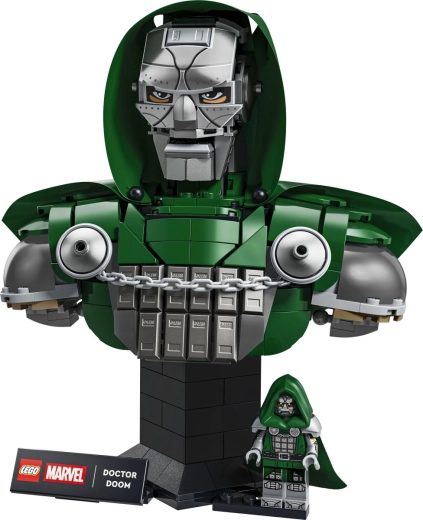Minifigurka Doktora Dooma w zestawie