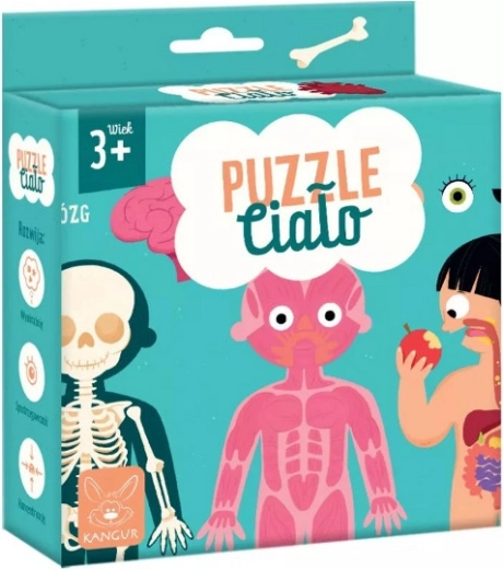 Puzzle: ludzkie ciało 3+