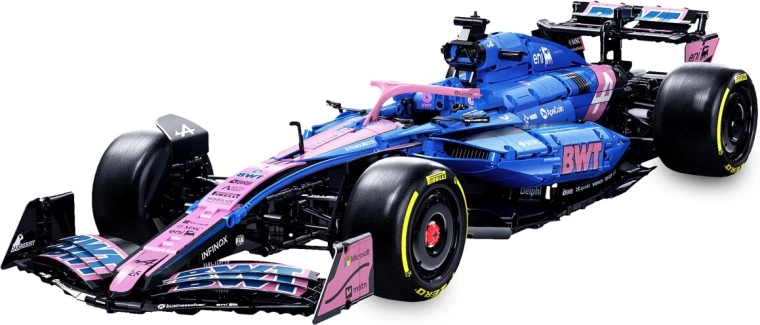CaDA BWT Alpine Formula One Team A525 zestaw konstrukcyjny bolidu Formuły 1 w skali 1:8