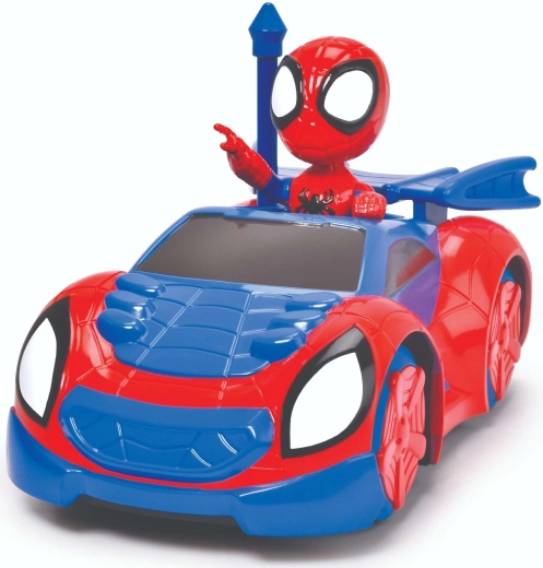 Bohaterski samochód ze Spideyem