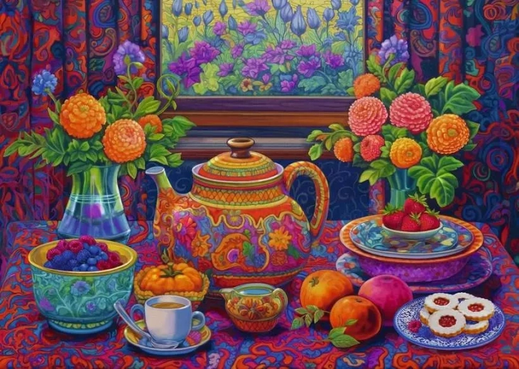 Puzzle Ravensburger Czas na herbatę XXL 300 elementów