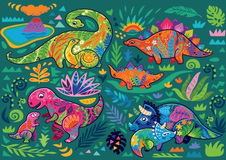 Yazz puzzle dinozaury 1000 elementów