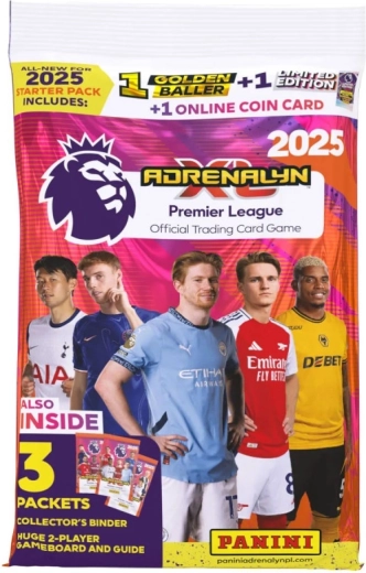 Panini Premier League 2025 Adrenalyn XL zestaw startowy