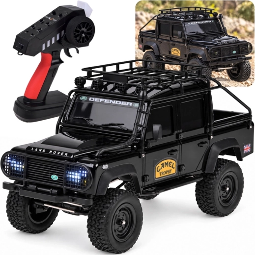 Terenowy samochód RC Land Rover Defender 110 4WD w skali 1:18