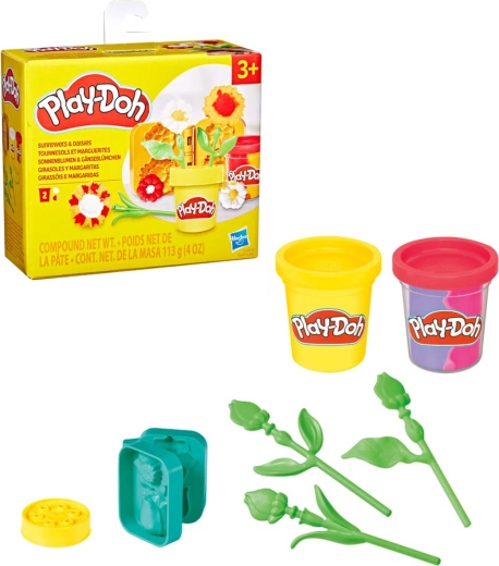 Hasbro Play-Doh Małe kwiatuszki – kreatywny zestaw z masą plastyczną - 1 szt.