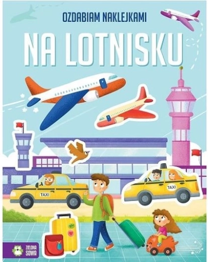 Ozdabiam naklejkami: Na lotnisku