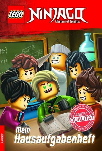 LEGO NINJAGO zeszyt zadań domowych (po niemiecku) - książka - 1 sztuka