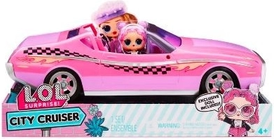 L.O.L. Surprise City Cruiser – różowy kabriolet z lalką Beeps