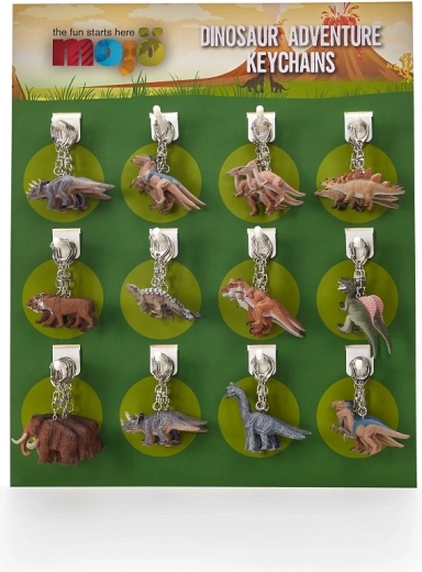 Mojo breloki do kluczy Dinozaury 72 szt.