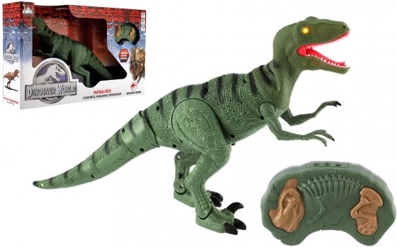 Chodzący dinozaur Velociraptor z zdalnym sterowaniem