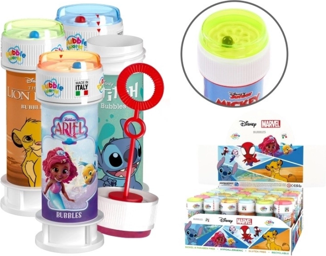 Bańki mydlane Disney Marvel 60 ml display 36 sztuk